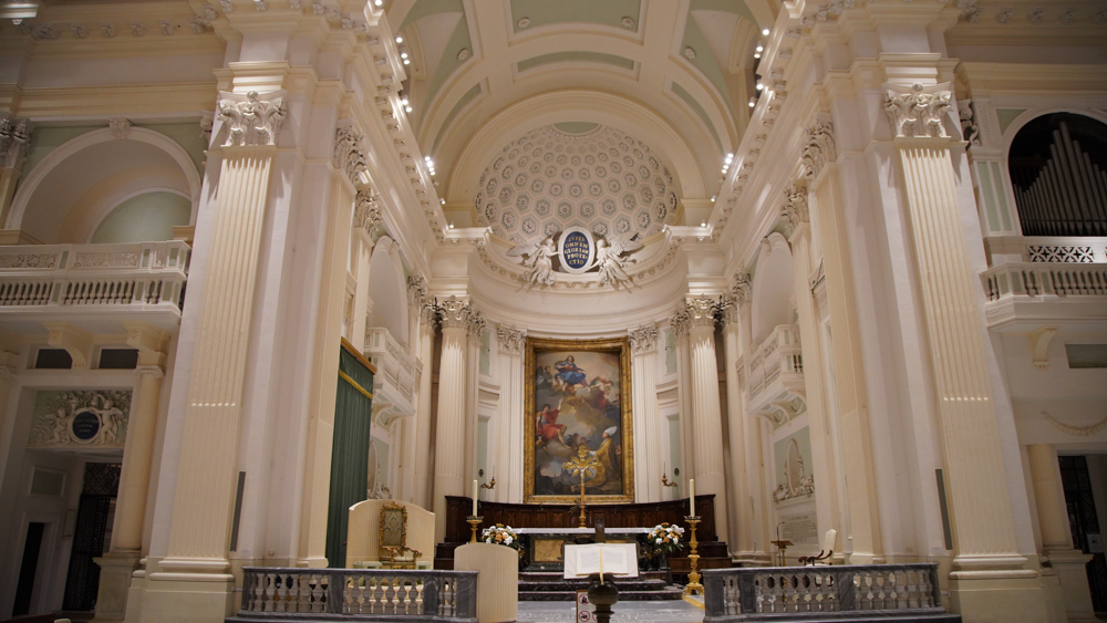 Cattedrale, interno © A.Rossi, Camaleo S.r.l.(Rm) u2013 in collaborazione con il Comune di Urbino; su concessione dell'Ufficio Arte Sacra e Beni Culturali della Diocesi e del MiC Galleria Nazionale delle Marche