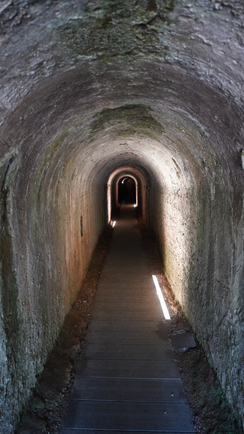 Gallerie del Rivellino © A. Rossi, Camaleo S.r.l. (Rm) su gentile concessione del Comune di Palmanova