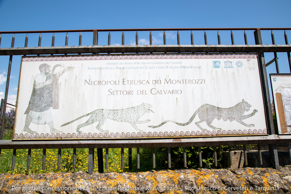 Necropoli dei Monterozzi, Tarquinia © Alberta Rossi - Camaleo S.r.l. (Roma)