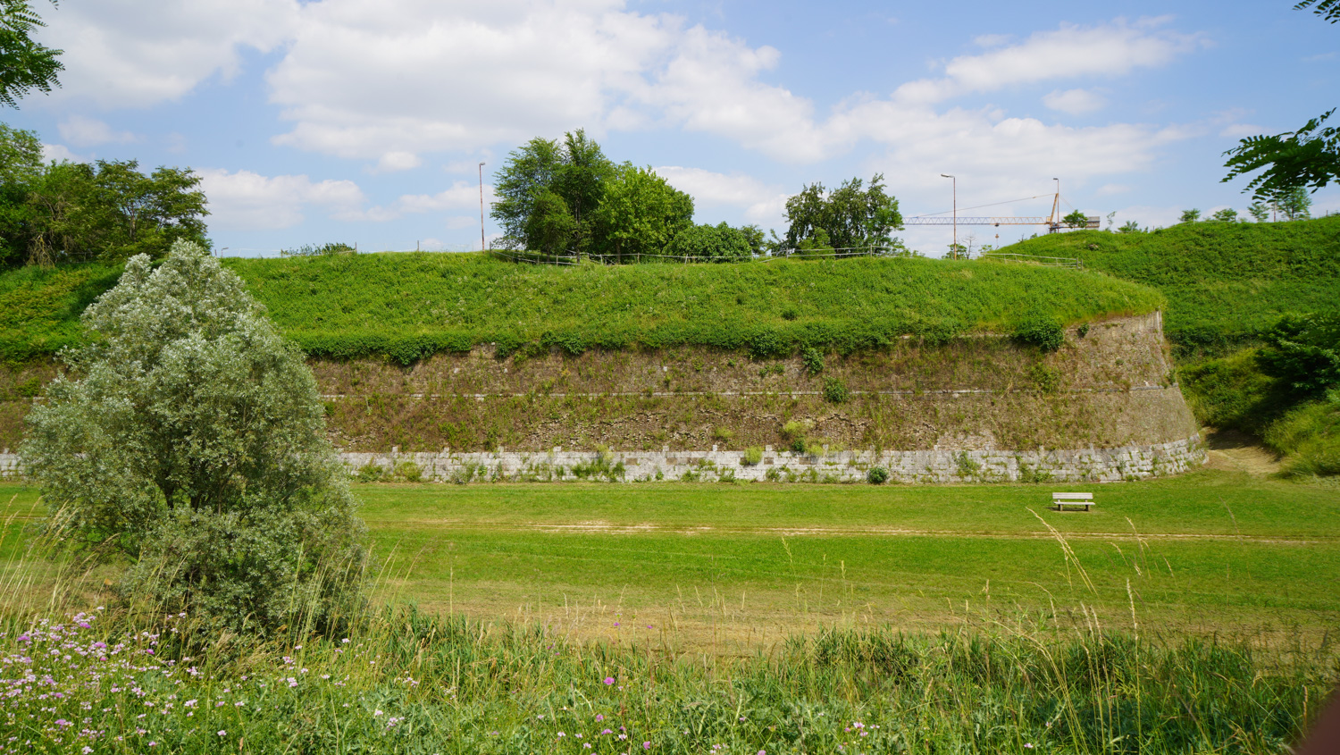 Mura fortificate di Palmanova © A. Rossi, Camaleo S.r.l. (Rm) su gentile concessione del Comune di Palmanova