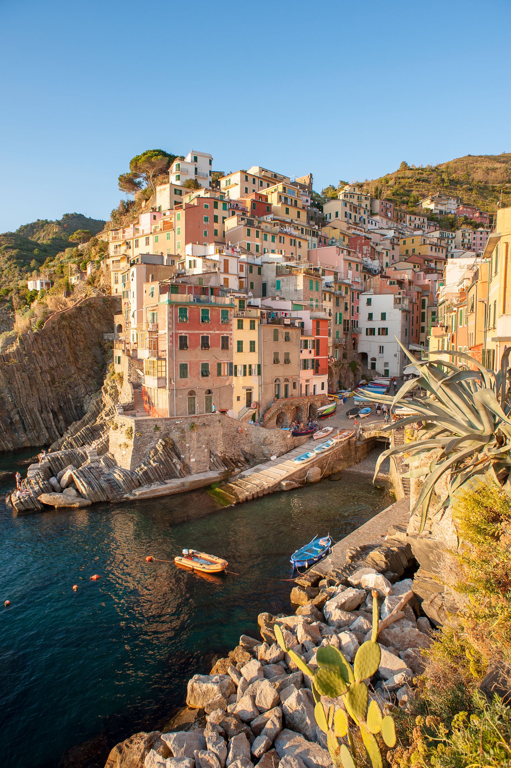 Veduta del borgo di Riomaggiore © N. Russo