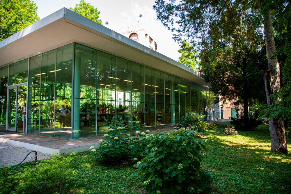 Una delle serre © A.Rossi, Camaleo S.r.l. (Rm) in collaborazione con l'Orto botanico dell'Università di Padova