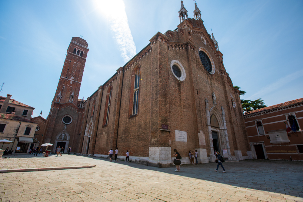 Venezia Santa Maria Gloriosa dei Frari © A. Rossi, Camaleo S.r.l. In collaborazione con: Comune di Venezia - Ufficio Sito Patrimonio Mondiale UNESCO 