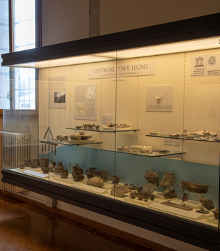 Museo Nazionale Atestino di Este (Pd) - La Palafitta di Arquà Petrarca © A. Rossi, Camaleo S.r.l. (Rm) Su concessione del Ministero della Cultura e del Museo Nazionale Atestino di Este (Pd)- Direzione Regionale Musei Veneto; riproduzione vietata