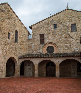 Santuario di San Damiano © A. Rossi, Camaleo S.r.l. (Rm) in collaborazione con il Comune di Assisi u2013 Ufficio Turismo e su gentile concessione della Provincia Serafica di San Francesco dei Frati Minori dellu2019Umbria (Italia)