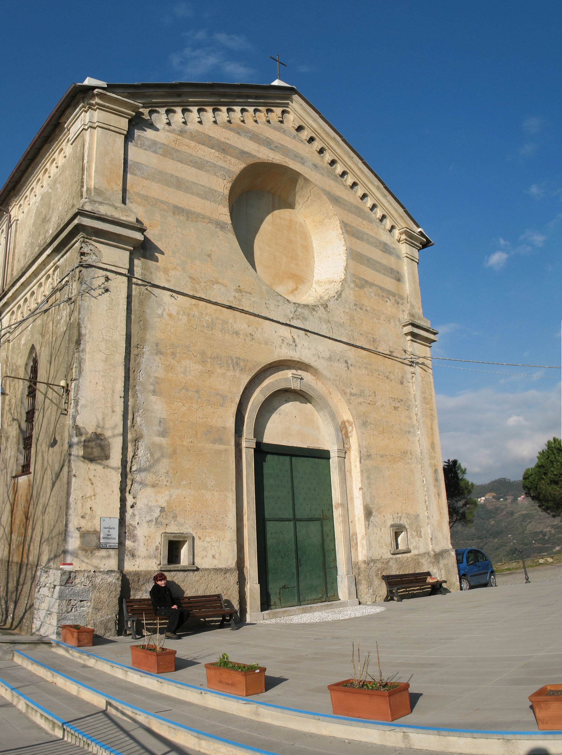 Corniglia. Santuario di Nostra Signora delle Grazie, a San Bernardino © E. Del Becaro