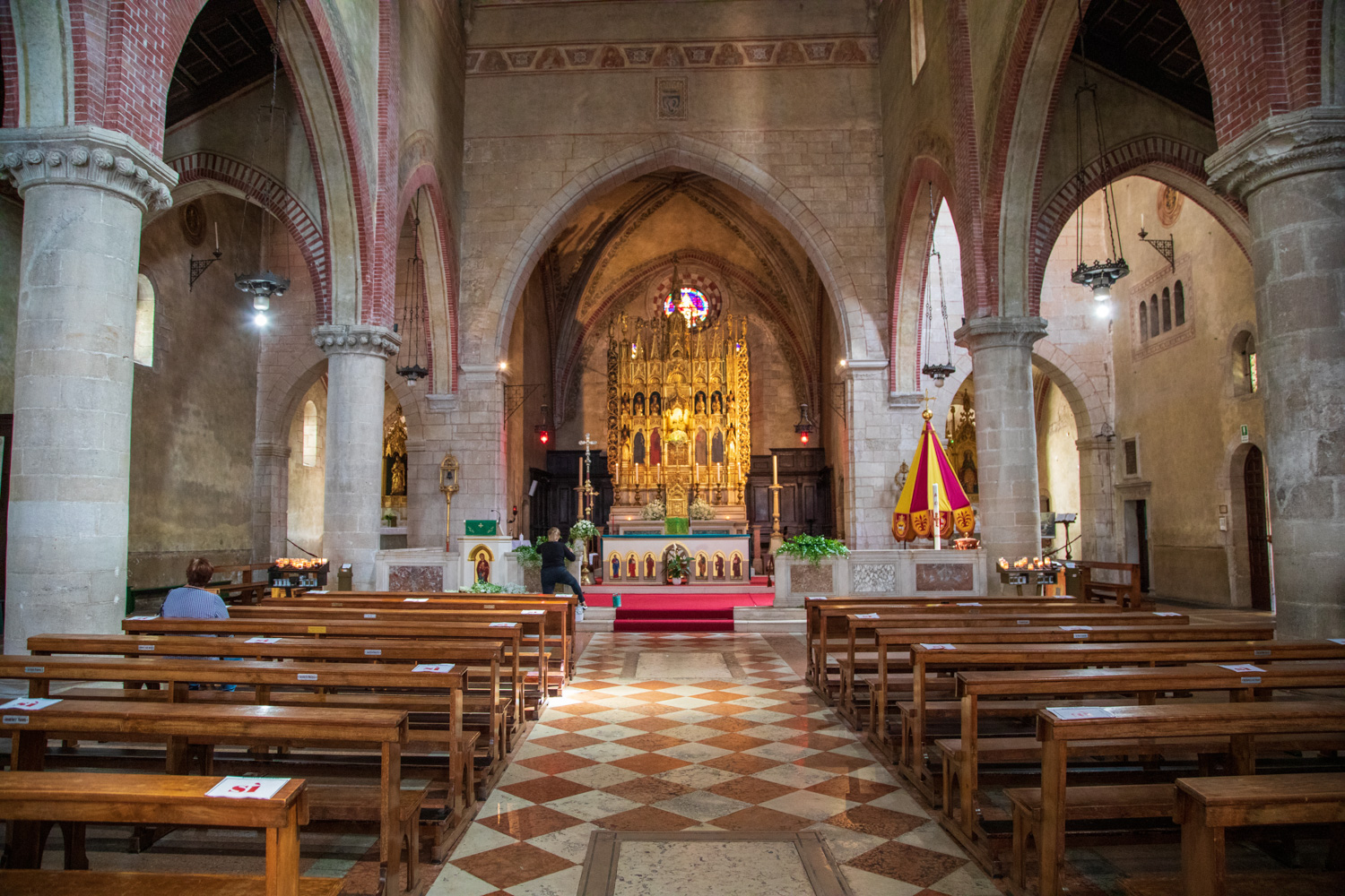Abbazia di Follina © A. Rossi, Camaleo S.r.l. (Rm) - In collaborazione con Associazione per il Patrimonio delle Colline del Prosecco di Conegliano e Valdobbiadene UNESCO