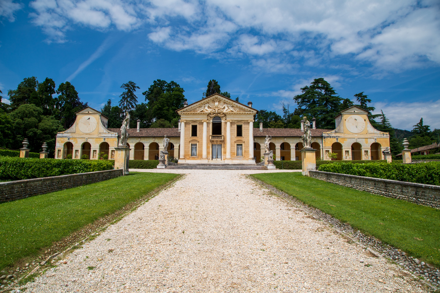 Villa Barbaro (Villa di Maser) © A. Rossi, Camaleo S.r.l. (Rm) su gentile concessione della Villa di Maser- Patrimonio dell'Umanità UNESCO
