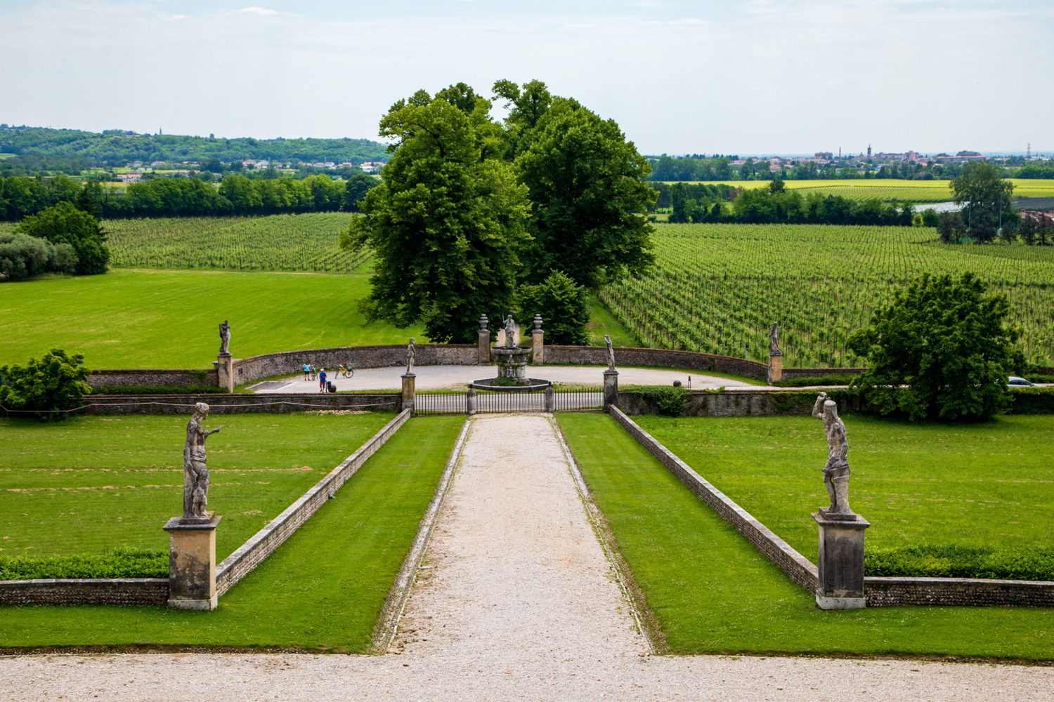 Villa Barbaro (Villa di Maser) © A. Rossi, Camaleo S.r.l. (Rm) su gentile concessione della Villa di Maser- Patrimonio dell'Umanità UNESCO