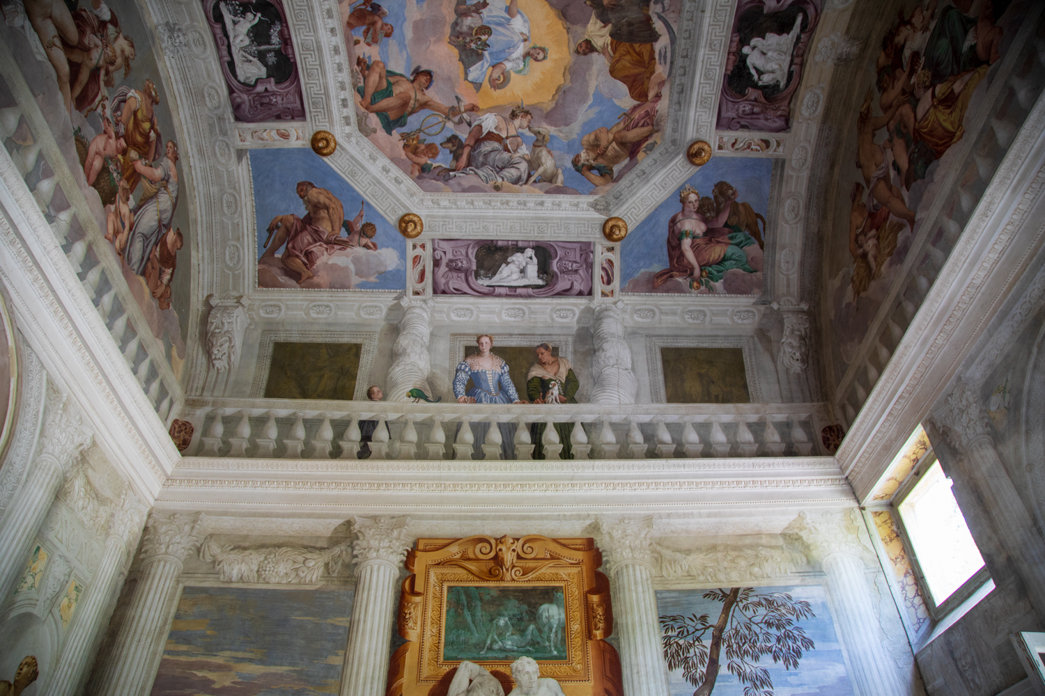 Villa Barbaro (Villa di Maser) © A. Rossi, Camaleo S.r.l. (Rm) su gentile concessione della Villa di Maser- Patrimonio dell'Umanità UNESCO