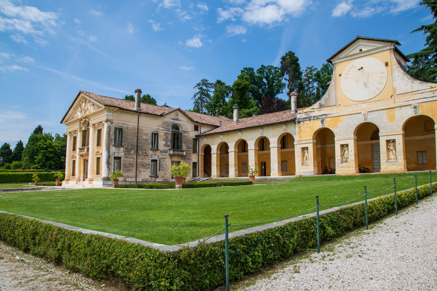 Villa Barbaro (Villa di Maser) © A. Rossi, Camaleo S.r.l. (Rm) su gentile concessione della Villa di Maser- Patrimonio dell'Umanità UNESCO