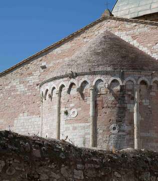 Abside della Chiesa di San Rufino, Duomo di Assisi © A. Cambone, R. Isotti - Homo Ambiens / Touring Club Italiano