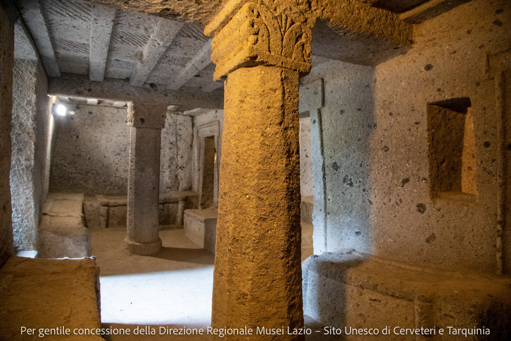 Necropoli La Banditaccia, Cerveteri. © Alberta Rossi - Camaleo S.r.l. (Roma)