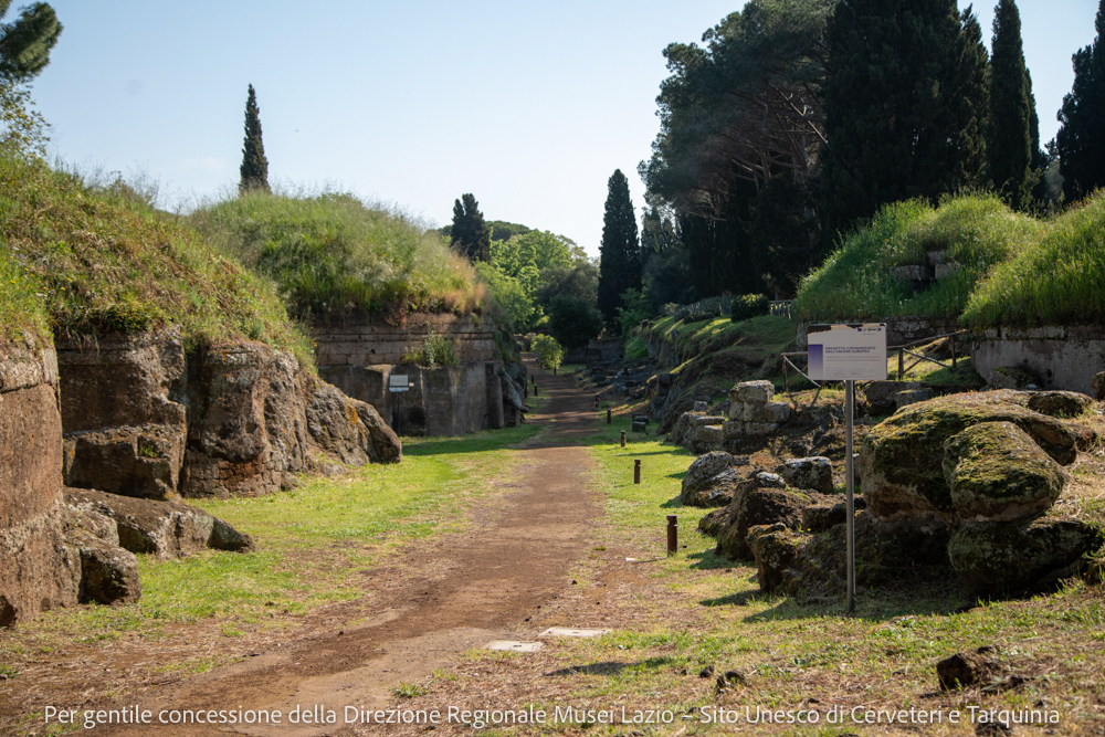 Necropoli la Banditaccia, Cerveteri © Alberta Rossi - Camaleo S.r.l. (Roma)