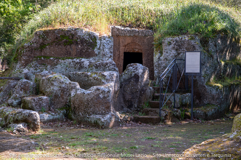 Necropoli La Banditaccia, Cerveteri © Alberta Rossi - Camaleo S.r.l. (Roma)
