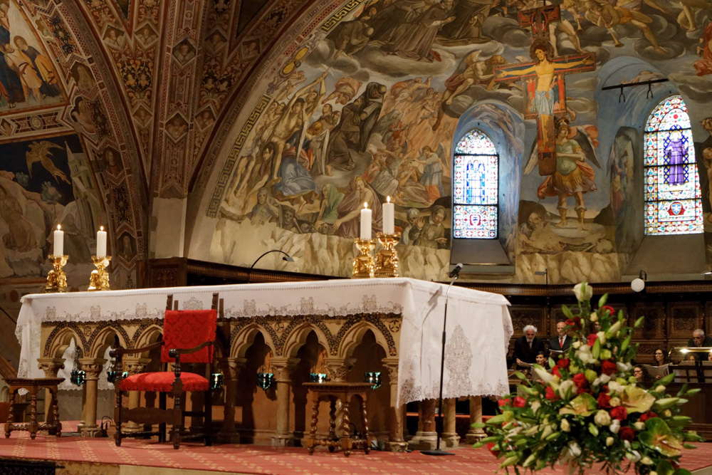 Basilica di San Francesco © A. Rossi, Camaleo S.r.l. (Rm) in collaborazione con il Comune di Assisi u2013 Ufficio Turismo e su gentile concessione della Provincia Serafica di San Francesco dei Frati Minori dellu2019Umbria (Italia)