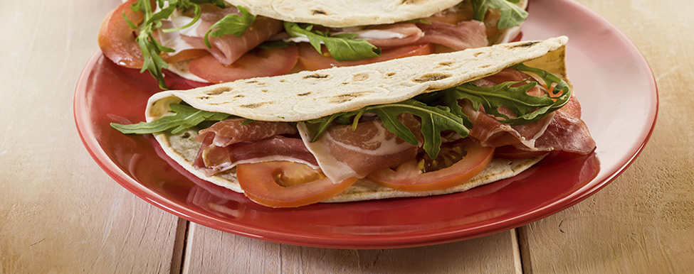 Tutte le forme della piadina