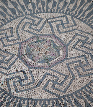 Villa dei Volusii Mosaico ©A. Rossi, Yeg srl Roma